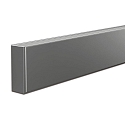 LED Wandleuchte INTERO-LINE, IP20, Up&Down, 60cm, 24V DC, 36W 2700-5000K, CRi >90, inkl. Dynamic-Stecker, edelstahl