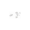 Hera wing profile MILLED-IN 9MM/7MM FOR 4MM STRIPS / 100CM, stainless steel