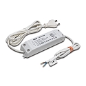 Trafo LED-24/ 30W Anschlussleitung 200cm, mit Eurostecker mit Verbindungsleitung 100cm