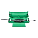 HEITRONIC Outdoor Sicherheits-Verbindungsbox MAX, IP44, 25 x 11.1 x 7.5cm, 1 Eingang / 1 Ausgang max. 11mm, gr�n