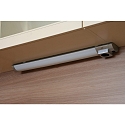 HEITRONIC LED Cabinet luminaire DETMOLD 677mm, 8W, 120�, 3000K, 450lm, IP20, not dimmable, silver / glass opal