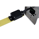 HEITRONIC Energieverteiler BANGKOK, IP44, mit Kindersicherung + Federdeckel, V2A Edelstahl, f�r Gravur geeignet, 4-fach, 47cm