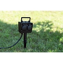 HEITRONIC Erdspie�-Energieverteiler DUBAI, IP44, max. 16A / 3680W, mit 150cm Steckerkabel, 4-fach