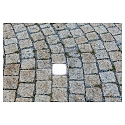 HEITRONIC LED Einbau-Pflasterstein AKIAKI, IP67, 10 x 10cm, 1.6W 3000K 145lm, begehbar, inkl. 30cm Kabel