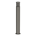 Outdoor Standleuchte CALYPSO, IP44, E27 max, 12W, V2A Edelstahl / matt, 120cm