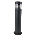 Outdoor Standleuchte KRESOS, IP44, 65cm, E27 max. 12W, inkl. IP68 Kabelverbinder, Alu-Druckguss, anthrazit / klar