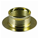ISO-Schraubring Metall, E14, Messing