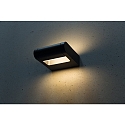 HEITRONIC LED Au�enwandleuchte ESTILO, IP54, 8.5W 3000K 210lm, neigbar 320�, Alu-Druckguss, anthrazit