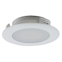 HEITRONIC LED Einbaustrahler CASABLANCA, IP44, 2W 3000K 170lm 120lm 120�, offenes Kabelende, Wei� / matt