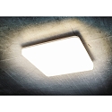 LED Outdoor Wand- / Deckenleuchte PRONTO, IP54, ECKIG, 28x28cm, 18W 3000K 1600lm