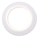 HEITRONIC LED Recessed spot DL7002, round, 100�, 7W, 3000k, 570lm, IP65, fixed, white