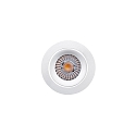 HEITRONIC downlight DL6808 round IP54, white dimmable