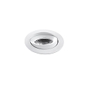 HEITRONIC downlight DL6808 round IP54, white dimmable