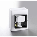 HEITRONIC LED Wall luminaire BALI Outdoor luminaire, square, 12,5W, 3000K, 700lm, IP54, white