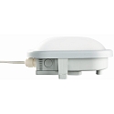 HEITRONIC LED Wall / Ceiling luminaire BODRUM, oval, 10W, 4000K, 700lm, light gray