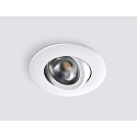 HEITRONIC LED Recessed spot DL8002 round swivelling 38� white 8,5W 720lm IP65 2700K + 4000K dimmable