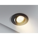 LED Recessed spot DL6809, 7W, 525lm, IP44, 2000-2800K, dimm to warm, cardanic swivelling