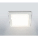 HEITRONIC LED Panel SELESTO, Clip-on System, 164mm, 12W, 3000/4000/6000K, 1100lm, square, IP20, white