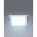 HEITRONIC LED Panel SELESTO, Clip-on System, 164mm, 12W, 3000/4000/6000K, 1100lm, square, IP20, white