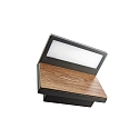 HEITRONIC outdoor wall luminaire MANAO IP65, anthracite 