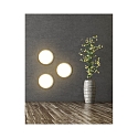HEITRONIC wall and ceiling luminaire TELLA round IP65, anthracite 