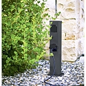 HEITRONIC Energieverteiler BANGKOK, 4-fach, 40cm, anthrazit 