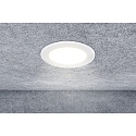 HEITRONIC ceiling recessed luminaire LE MANS round IP44, white dimmable