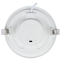 HEITRONIC ceiling recessed luminaire LE MANS round IP44, white dimmable