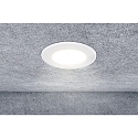 HEITRONIC ceiling recessed luminaire LE MANS round IP44, white dimmable