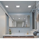 HEITRONIC LED Einbaudownlight LE MANS, rund, 20W, 3000/4000/6000K, 1800lm, IP44, dimmbar, wei�