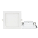 HEITRONIC LED Einbaudownlight LE MANS, eckig, 6W, 3000/4000/6000K, 430lm, IP44, dimmbar, wei�