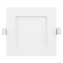 HEITRONIC LED Einbaudownlight LE MANS, eckig, 6W, 3000/4000/6000K, 430lm, IP44, dimmbar, wei�