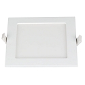 ceiling recessed luminaire LE MANS square IP44, white dimmable