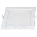 ceiling recessed luminaire LE MANS square IP44, white dimmable