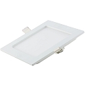 HEITRONIC ceiling recessed luminaire LE MANS square IP44, white dimmable