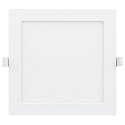 HEITRONIC ceiling recessed luminaire LE MANS square IP44, white dimmable