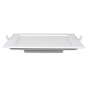HEITRONIC ceiling recessed luminaire LE MANS square IP44, white dimmable
