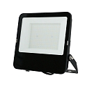 Outdoor LED Flutlichtstrahler DERBY 2.0, IP65, 150cm Kabel (offen), Alu schwarz / geh�rtetes Glas, 150W 4000K 24000lm