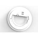 HEITRONIC surface / recessed luminaire ALLROUNDER standard, on/off IP20, white 