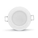recessed luminaire DL7003 round, CCT Switch IP65, white dimmable 6,7W 550/630/610lm 3000/4000/6500K 100� CRI >80