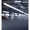 LED Feuchtraum-Wannenleuchte SNAKE, IP65 IK06, CRI80, schaltbar, schlagfest, 120cm, 25W 2500lm 4000K 120�