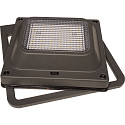 HEITRONIC LED Akku-Solar-Stehleuchte Z-LINE, IP54, 50cm, 3.7V, 2W 3000K 230lm, mit D�mmerungs-Sensor + Erdspie�, dimmbar, anthrazit