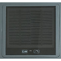 HEITRONIC LED Akku-Solar-Stehleuchte Z-LINE, IP54, 50cm, 3.7V, 2W 3000K 230lm, mit D�mmerungs-Sensor + Erdspie�, dimmbar, anthrazit