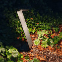 HEITRONIC LED Akku-Solar-Stehleuchte Z-LINE, IP54, 50cm, 3.7V, 2W 3000K 230lm, mit D�mmerungs-Sensor + Erdspie�, dimmbar, anthrazit