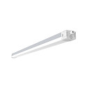 damp-proof luminaire SHARK-X with motion detector IP65, white 