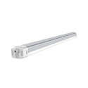 HEITRONIC LED Feuchtraumleuchte SHARK-X, 150cm, 60W, 3000/4000/6000K, 7800lm, IP65, Bluetooth + dimmbar, wei� 