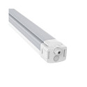 HEITRONIC LED Feuchtraumleuchte SHARK-X, 150cm, 60W, 3000/4000/6000K, 7800lm, IP65, Bluetooth + dimmbar, wei� 