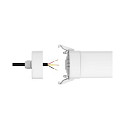 HEITRONIC LED Feuchtraumleuchte SHARK-X, 150cm, 60W, 3000/4000/6000K, 7800lm, IP65, Bluetooth + dimmbar, wei� 