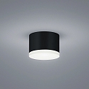 ceiling luminaire PALA IP30, satined, black matt dimmable