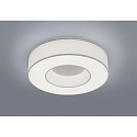 LED Deckenleuchte LOMO, IP20, � 46cm, Ringform, 34W 2800K 2500m, CRi >90, dimmbar, Schirm wei�